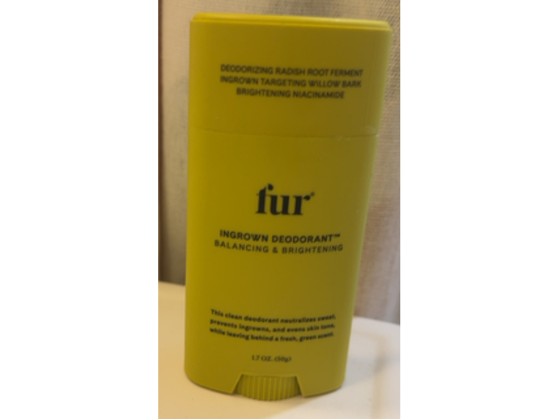 Fur Balancing & Brightening Ingrown Deodorant, 1.7 oz/50 g