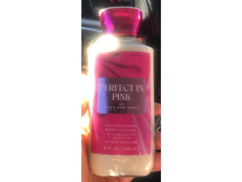 Bath & Body Works Daily Nourishing Body Lotion, Perfect In Pink, 8 fl oz/236 mL