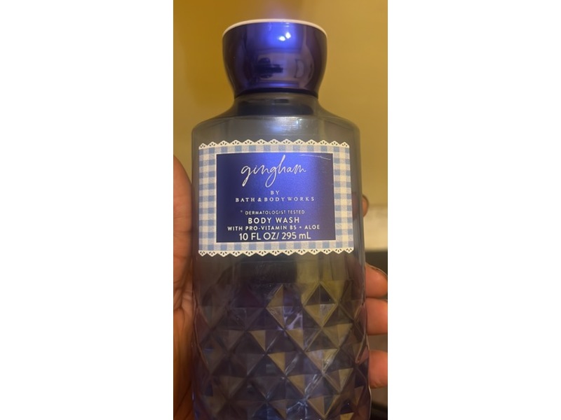 Bath & Body Works Body Wash, Gingham, 10 fl oz/295 mL