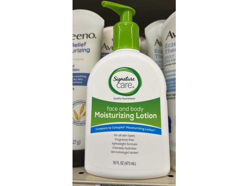 Signature Care Moisturizing Lotion, 16 fl oz/473 mL