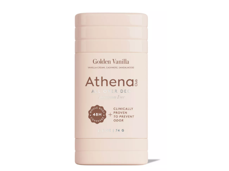 Athena Club All Over Deo, Golden Vanilla, 2.6 oz/74 g