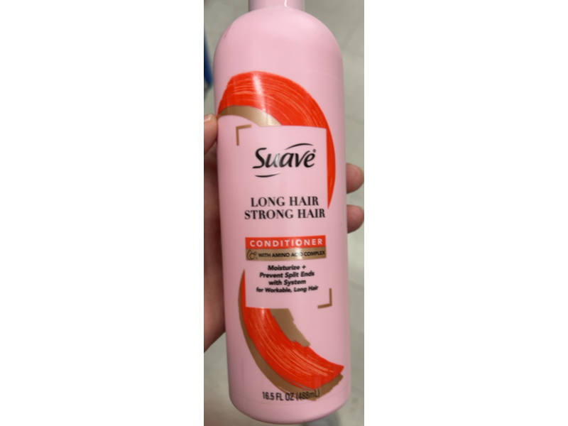 Suave Long Hair Conditioner, 16.5 fl oz/488 mL