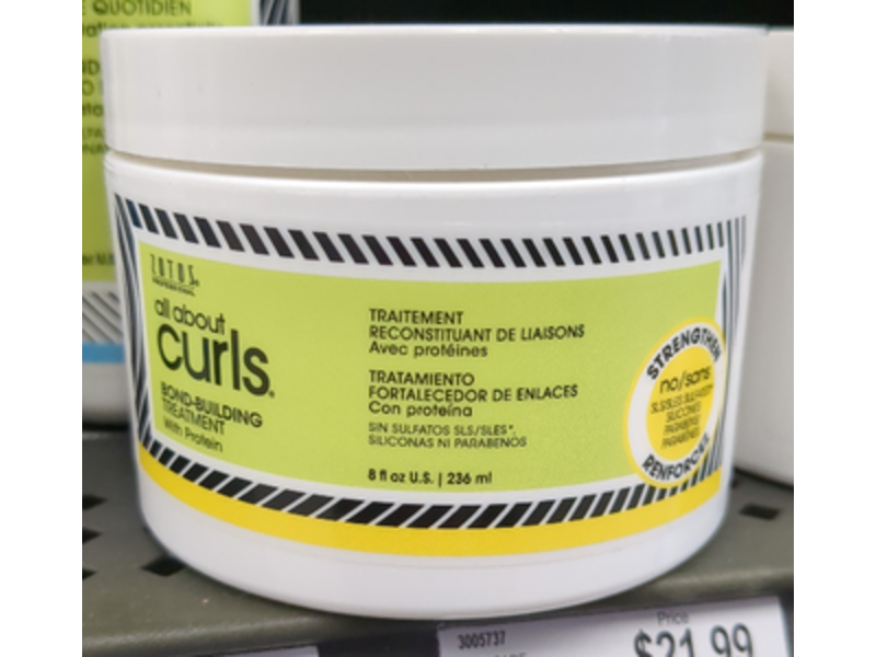 Zotos Professional All About Curls Bond Building Treatment, 8 fl oz/236 mL