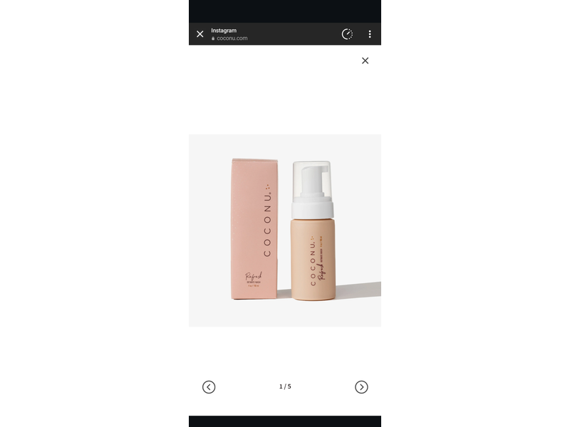 Coconu Refresh Intimate Wash, 4 oz/118 mL