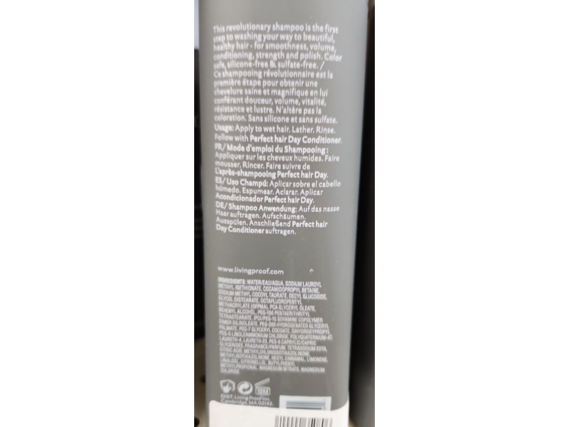 Living Proof Perfect Hair Day Shampoo, 8 fl oz/230 mL