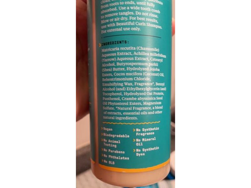 Alaffia Curl Enhancing Leave In Conditioner, 12 fl oz/354 mL