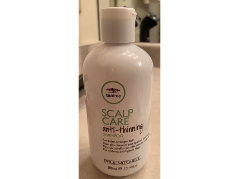 Paul Mitchell Scalp Care Anti-Thinning Shampoo, Tea Tree, 10.14 fl oz/300 mL