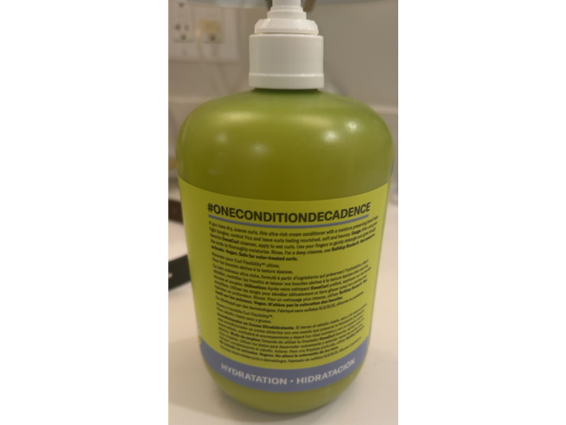 DevaCurl One Condition Decadence Ultra-Rich Cream Conditioner, Green Oasis, 32 fl oz/946 mL