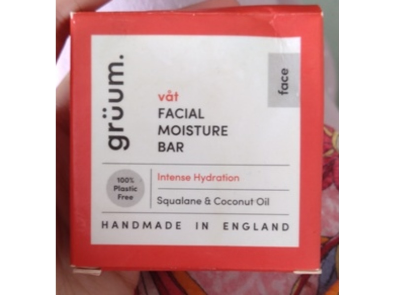 Gruum Intense Hydration Facial Moisture Bar, 35 g