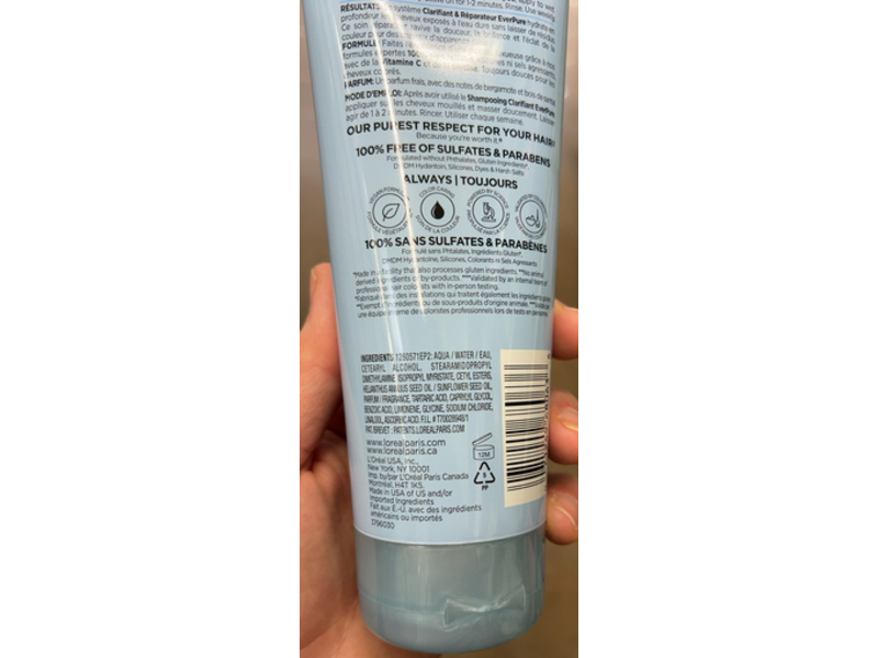 L'Oreal Paris Restore Conditioner, Vitamin C + Glycine, 6.8 fl oz/200 mL