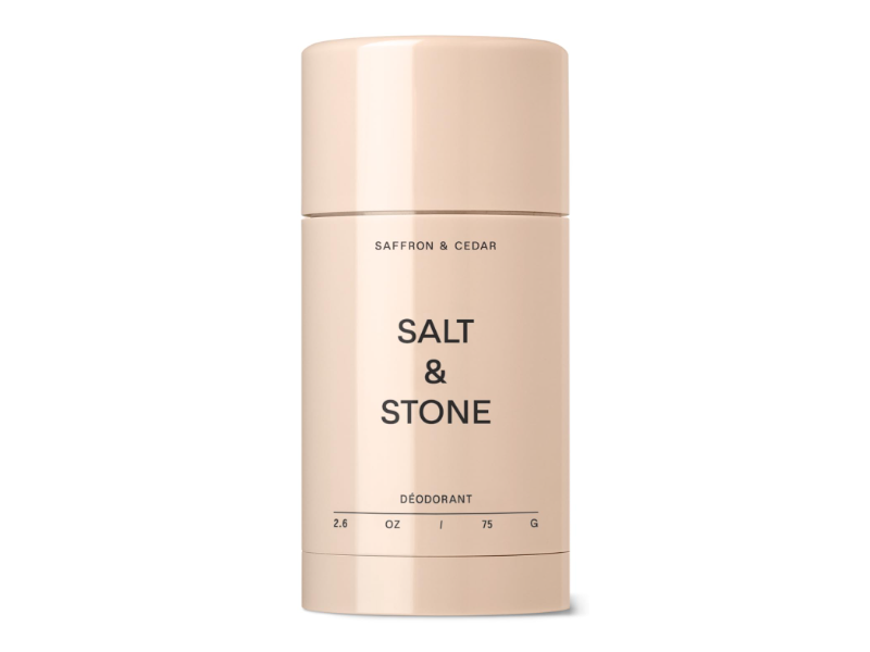 Salt & Stone Deodorant, Saffron & Cedar, 1 oz/28 g
