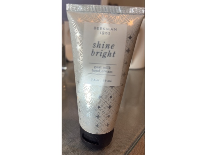 Beekman 1802 Shine Bright Goat Milk Hand Cream, 2 fl oz/59 mL