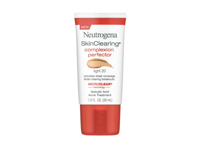 Neutrogena Skinclearing Complexion Perfector, 20 Light, 1 fl oz/30 mL