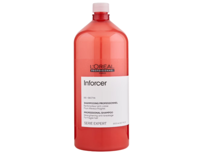 L'Oreal Professionel Paris Inforcer Shampoo, B6 + Biotin, 50.7 fl oz/1500 mL