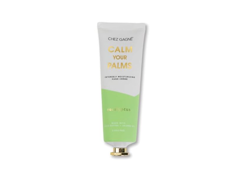 Chez Gagne Intensely Moisturizing Hand Cream, Eucalyptus, 3.4 fl oz/96 g