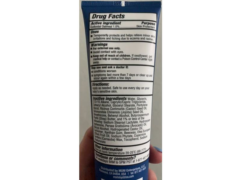 Mommy's Bliss Baby Eczema Ease Daily Moisturizer, 5 oz/141 g