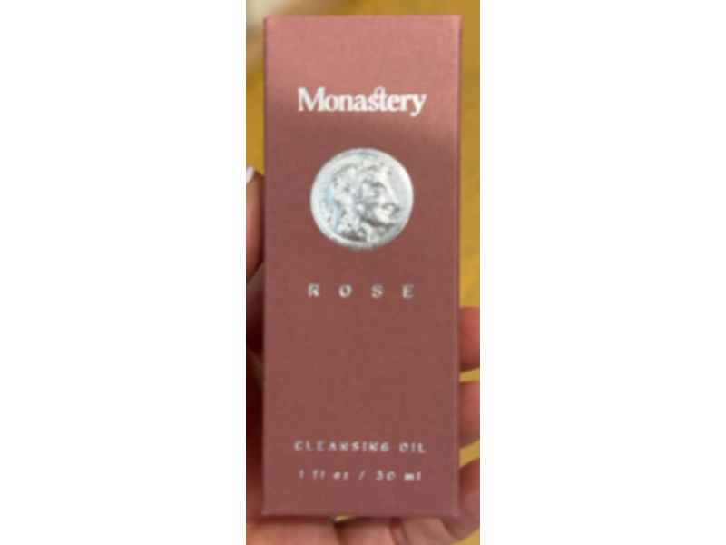 Monastery Cleansing Oil, Rose, 1 fl oz/30 mL