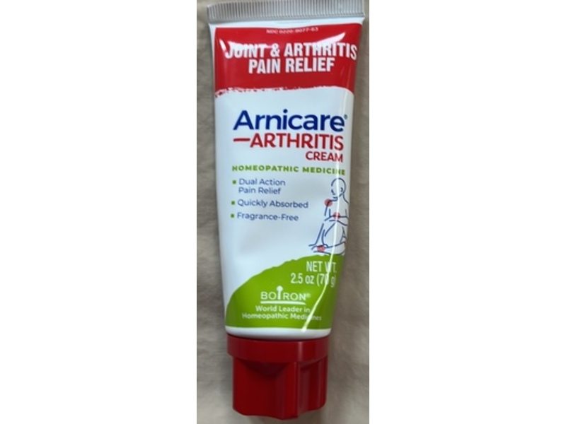 Boiron Arnicare Arthritis Cream, 2.5 oz/70 g