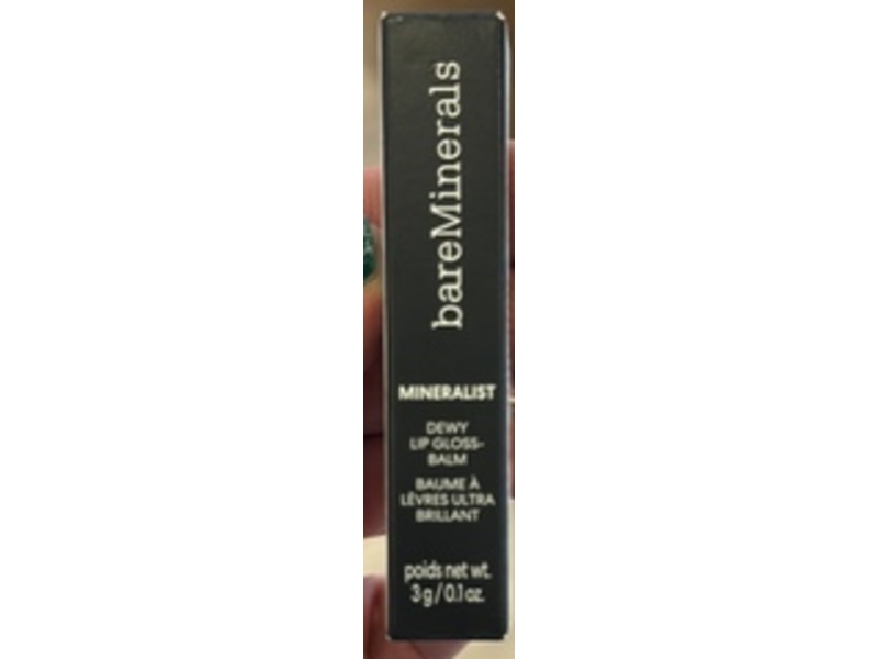 bareMinerals Mineralist Dewy Lip Gloss-Balm, Strength, 0.1 oz/3 g