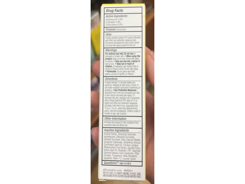 e.l.f Skin Suntouchable! All Set For Sun Sunscreen Spray, SPF 45, 2 fl oz/60 mL