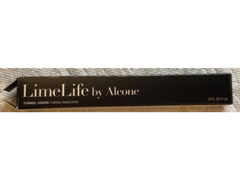Lime Life By Alcone Tunnel Vision Tubing Mascara, Black, 0.37 fl oz/11 mL