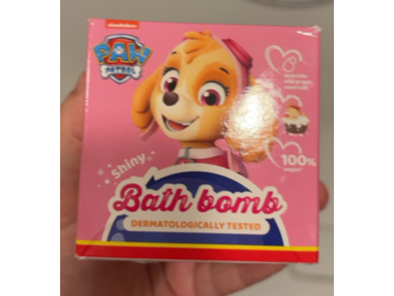 Paw Patrol Bath Bomb, Avocado & Grape Seeds Oil