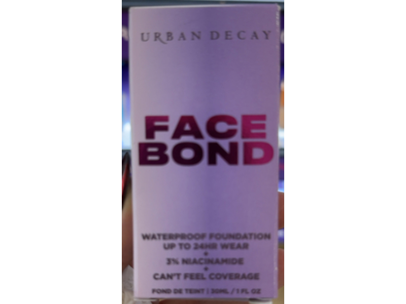 Urban Decay Face Bond Self - Setting Waterproof Foundation, 04 Fair Cool, 1 fl oz/30 mL