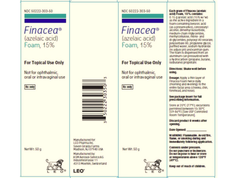 Finacea (azelaic acid) Foam 15%, 50 g, Leo Pharma Inc. (RX)