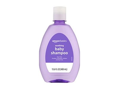 Amazon Basics Baby Shampoo, Lavender & Chamomile Scented, 13.6 fl oz/400 mL
