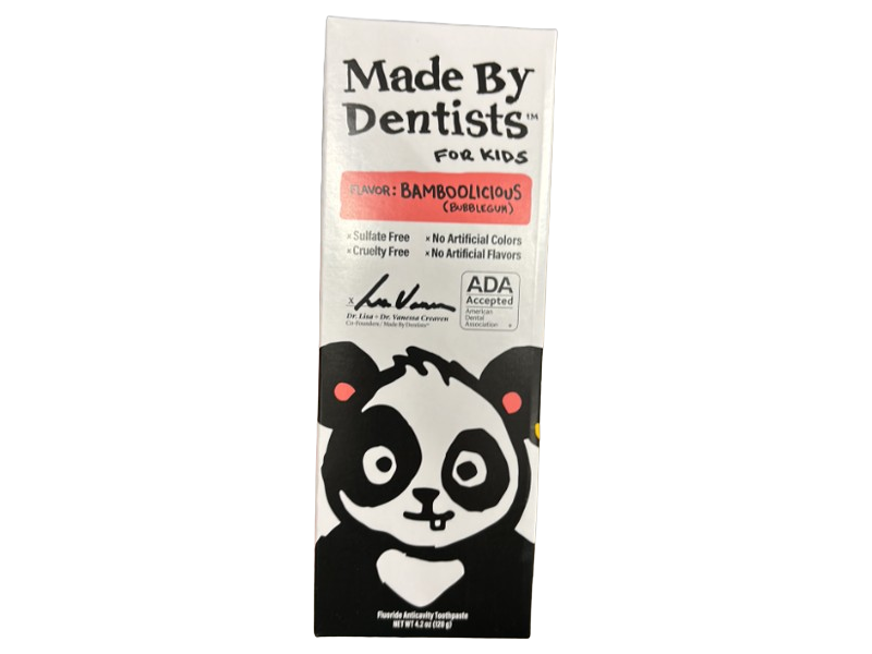 Made By Dentists Fluoride Anticavity Toothpaste, Bamboolicious, 4.2 oz/120 g