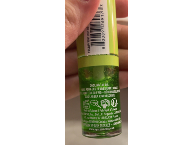 NYX Professional Makeup Fat Oil, Chillz, 0.16 fl oz/4.8 mL