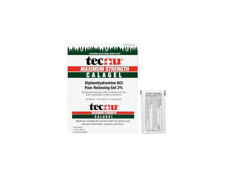 Tecnu Anti-Itch Gel, 1/16 oz/1.77 g, 144 Count