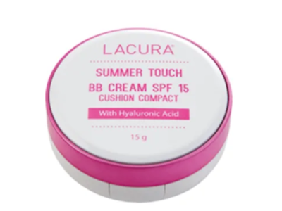 Lacura Summer Touch BB Cream Cushion Compact, SPF 15, 02 Medium, 15 g