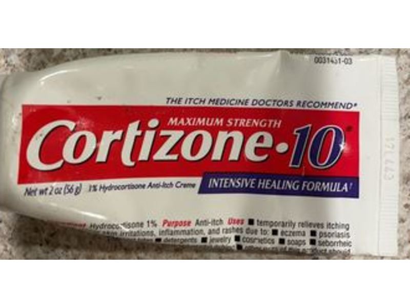 Cortizone.10 Intensive Healing Anti Itch Cream, 2 oz/56 g