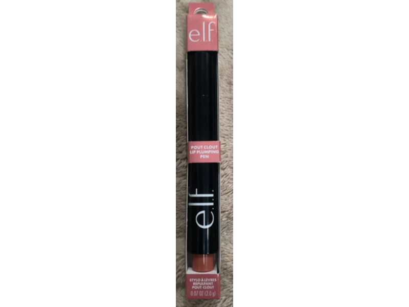 E.l.f. Pout Clout Lip Plumping Pen, Pinky Out, 0.07 oz/2,0 g