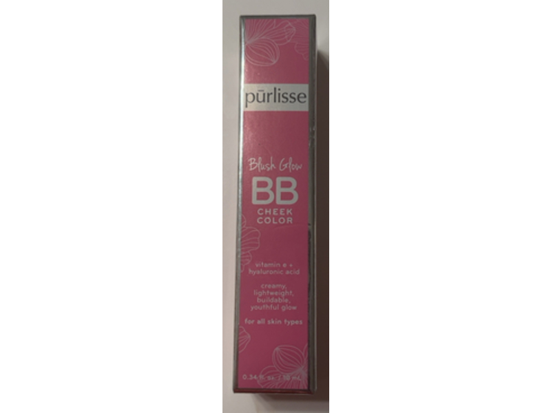 Purlisse Blush Glow BB Cheek Color, Petal Pink, 0.34 fl oz/10 mL