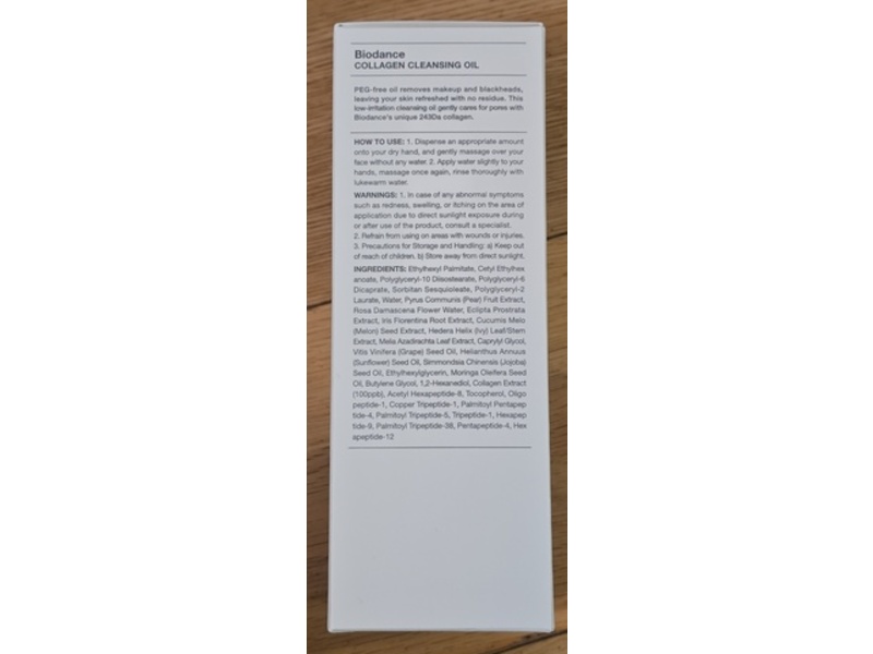 Biodance Collagen Cleansing Oil, 6.76 fl oz/200 mL