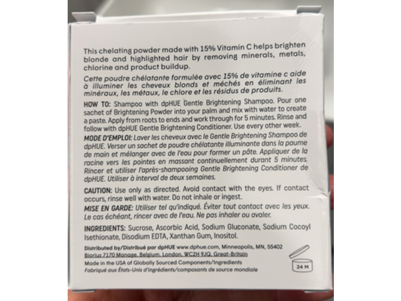 dpHue Blonde & Highlighted Hair Brightening Powder, 0.2 oz/6.0 g, 6 Count