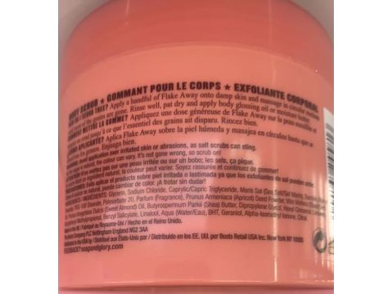 Soap & Glory Flake Away Body Polish, 1.69 fl oz/50 mL