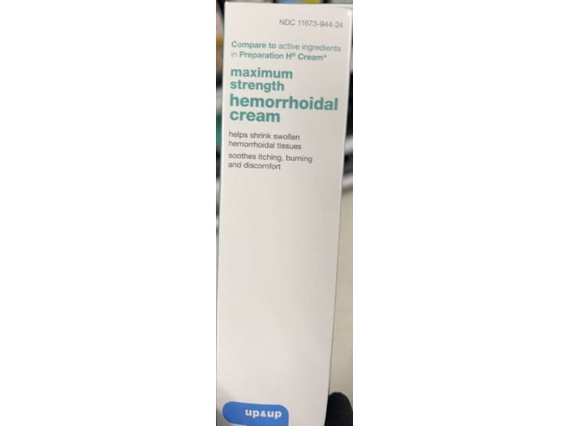 Up&Up Maximum Strength Hemorrhoidal Cream, 1.8 oz/51 g
