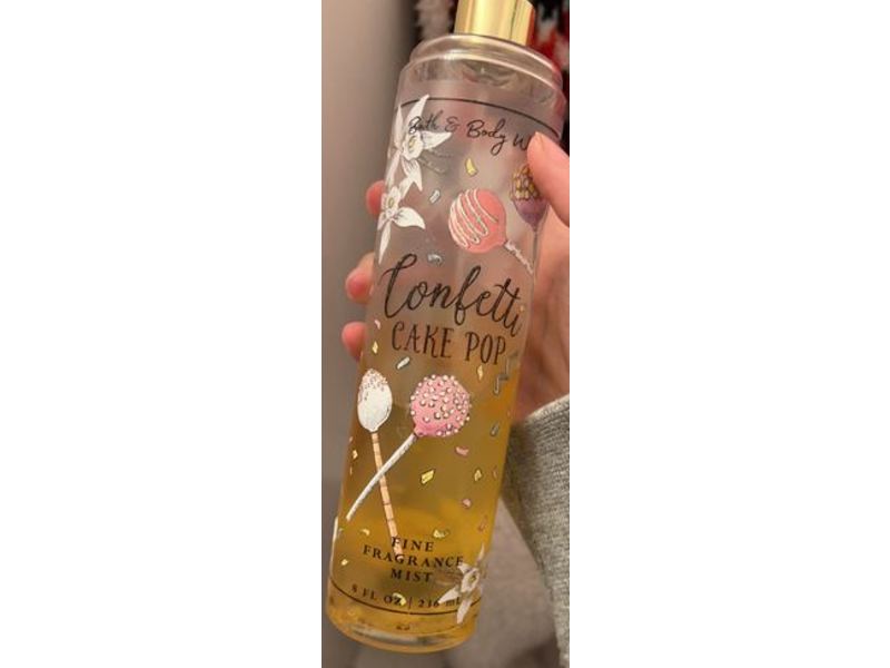 Bath & Body Works Confeth Cake Pop Fine Fragrance Mist, 8 fl oz/236 mL