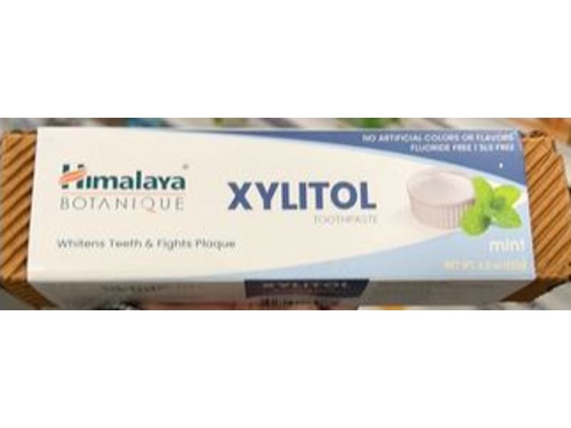 Himalaya Botanique Xylitol Toothpaste, Mint, 4 oz/113 g