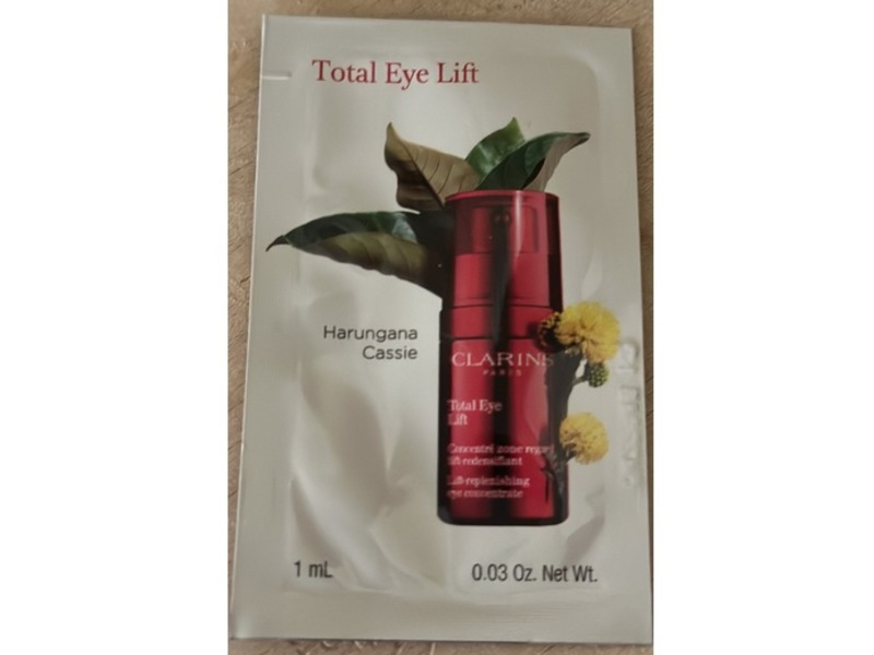 Clarins Total Eye Lift Cream, 0.03 oz/1 mL