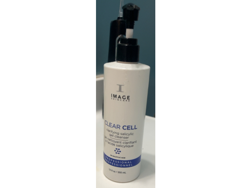 Image Skincare Clear Cell Clarifying Gel Cleanser, Salicylic Acid, 12 fl oz/355 mL