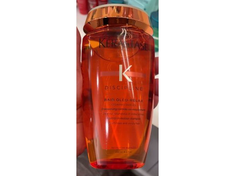 Kerastase Paris Discipline Bain Oleo-Relax Shampoo, 8.5 fl oz/250 ml