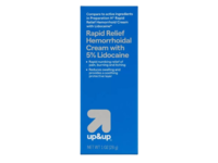 Up & Up Rapid Relief Hemorrhoid Cream, 5% Lidocaine, 1 oz/28 g - Image 2