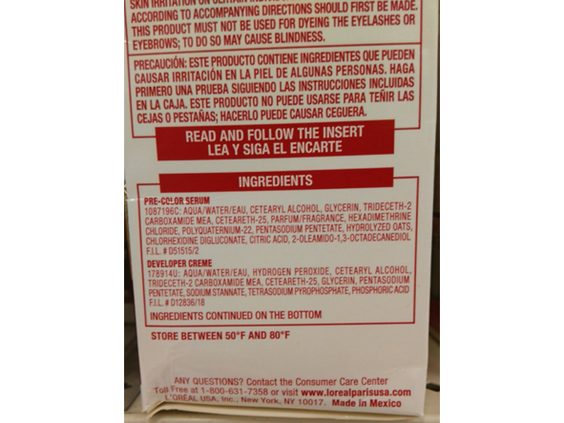 L'Oreal Paris Excellence Creme Triple Protection Hair Color, 5 Medium Brown, 1 Kit