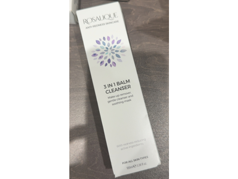 Rosalique 3 In 1 Balm Cleanser, 3.38 fl oz/100 mL