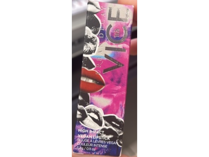 Urban Decay Vice High Impact Lipstick, Bad Blood, 0.11 oz/3.4 g