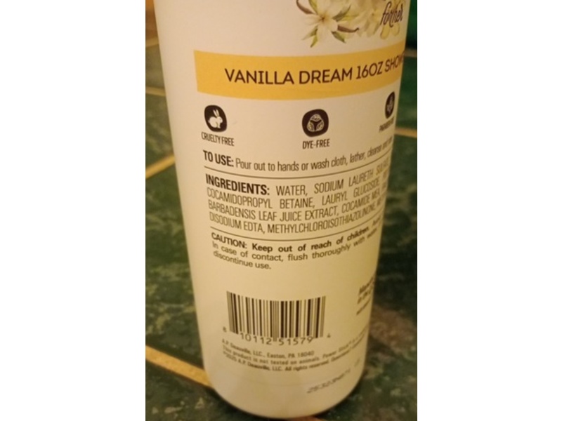 Beauty & Skincare Power Stick Shower Gel, Vanilla Dream, 16 fl oz/473 mL